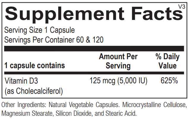 Vitamin D 5000 IU